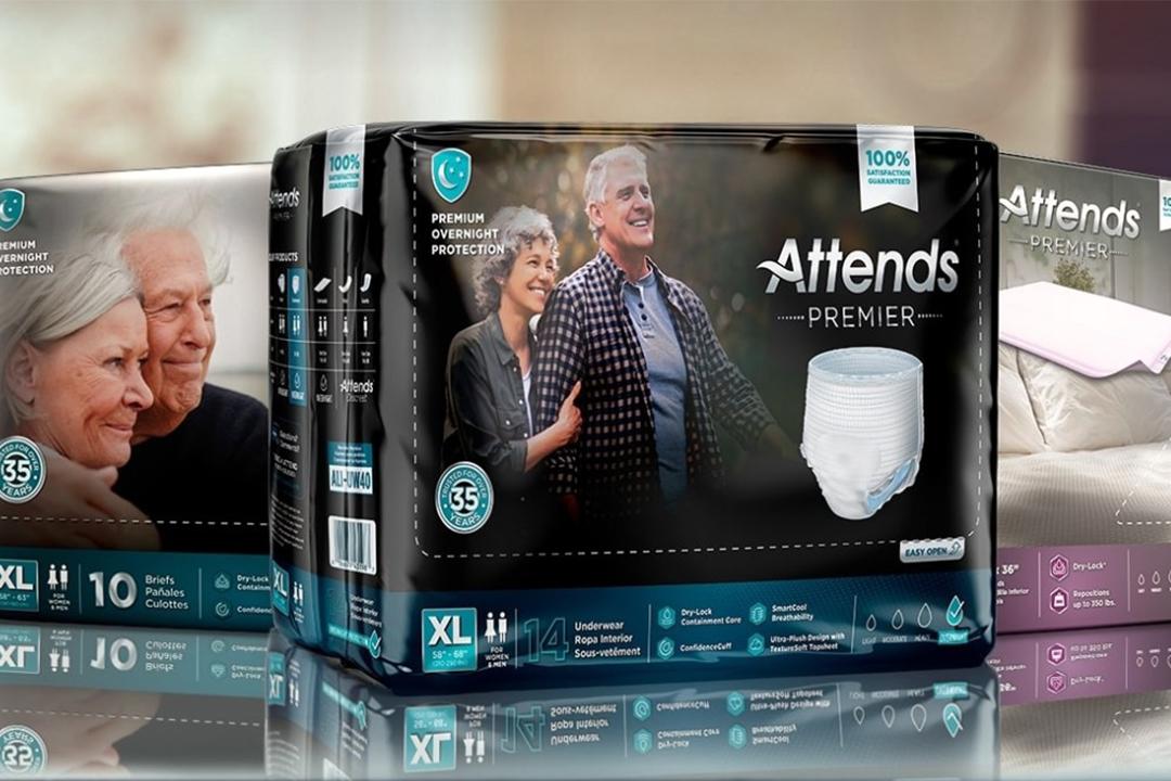 Domtar Personal Care Launches Attends® Premier – the Most Absorbent and Softest Products Ever Produced by Attends® 